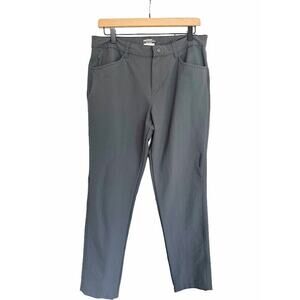 Merrell Women's Grey Pants Hiking Lightweight Nylon Straight Zip Pockets Size 6